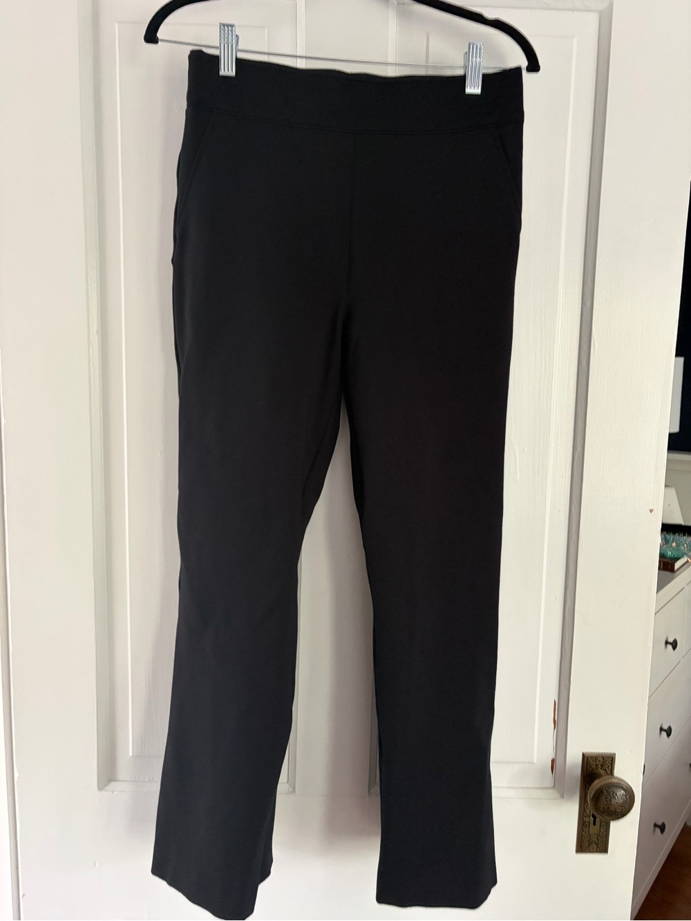 Ponte Kick Flare Pant with Pintuck